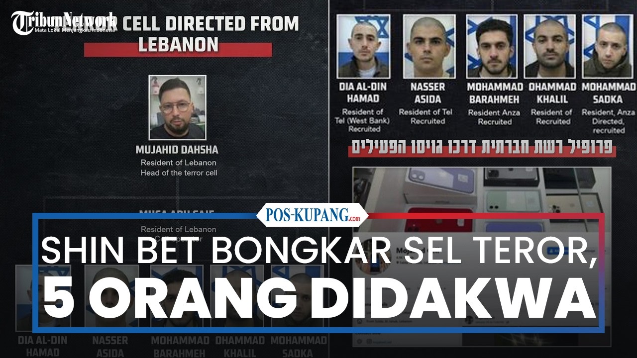 Shin Bet Bongkar Sel Teror Tepi Barat, Tahan Jaringan yang Berhubungan dengan Hamas dan Hizbullah