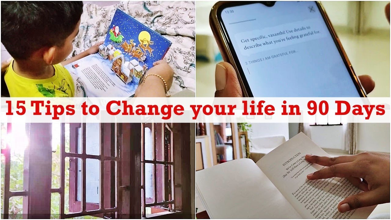 90-Day Challenge to Change your Life before 2025 (Tamil) |15 Tips to Improve Your life in Everyway