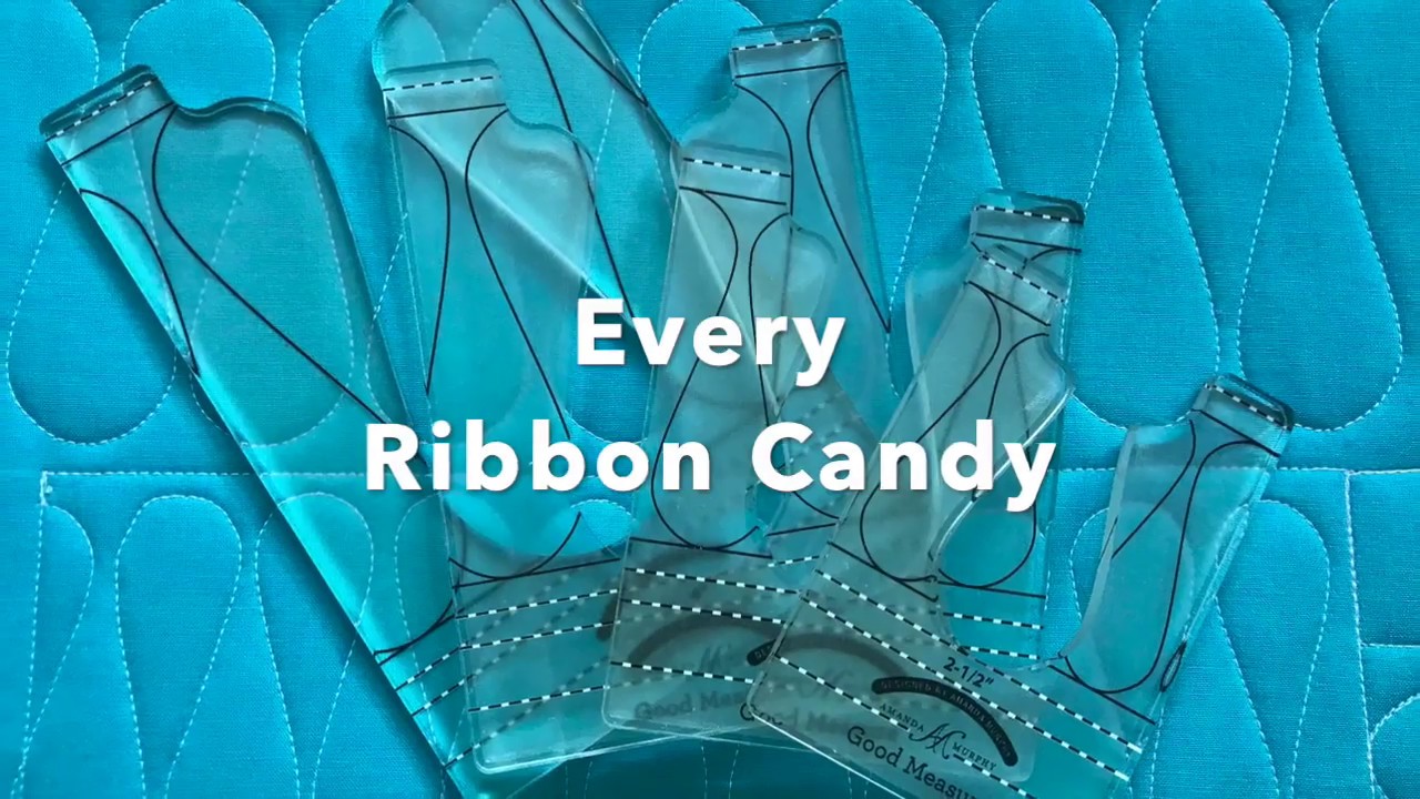 Good Measure Every Ribbon Candy Quilting Rulers by Amanda Murphy for Brewer Sewing