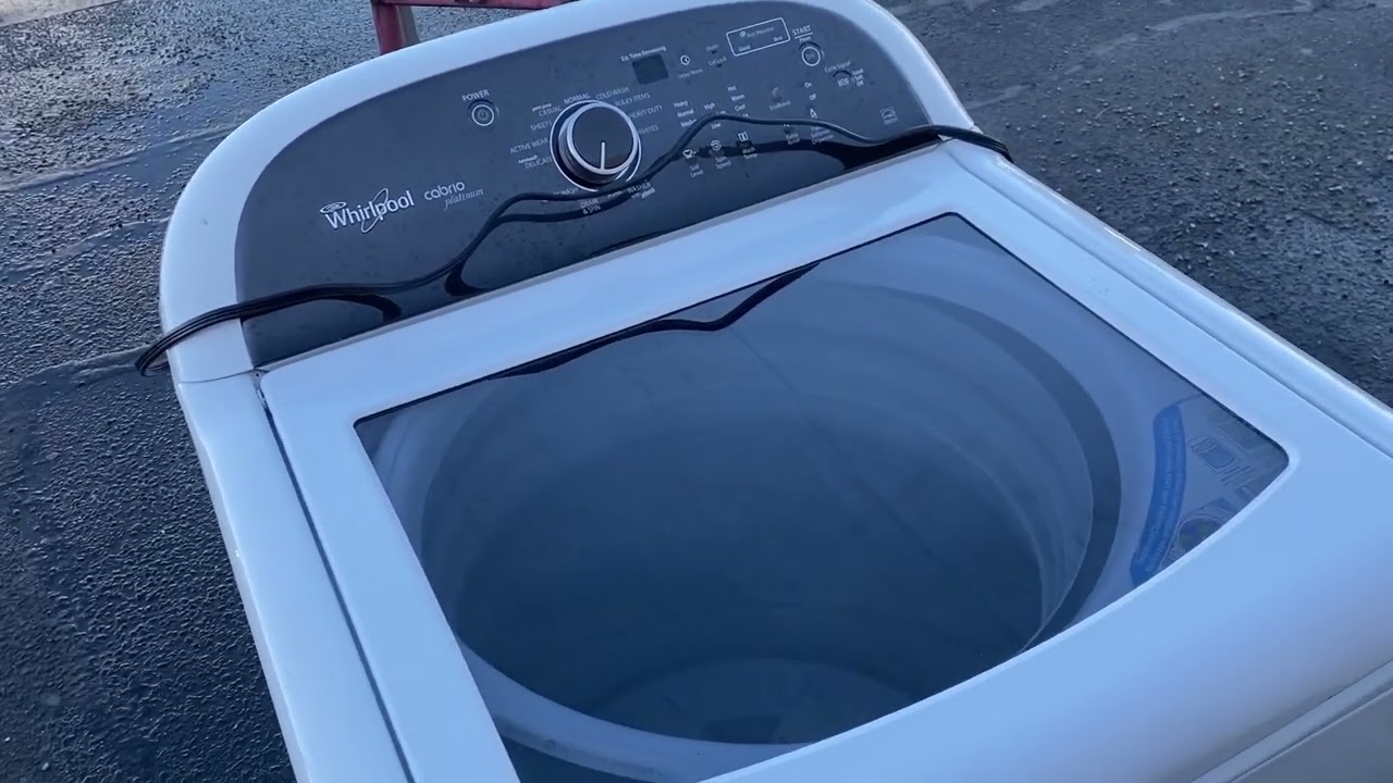 Lavadora whirlpool Codigo   SD. Reparación completa