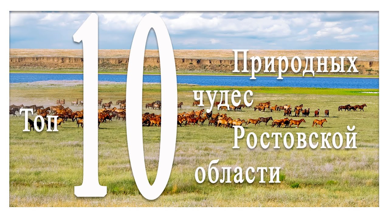Топ 10 природных чудес Ростовской области
