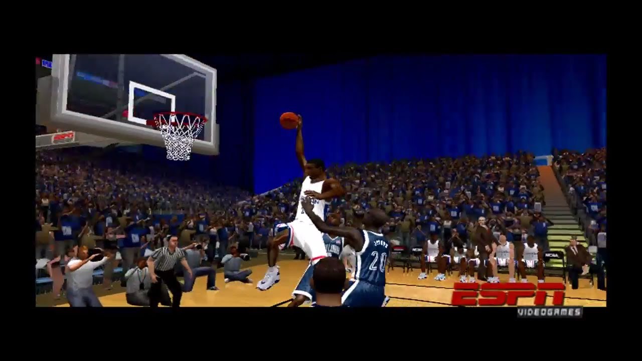 ESPN COLLEGE HOOPS 2K5 - UCONN VS VILLANOVA TITLE GAME