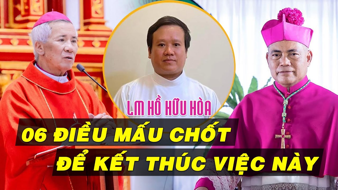 VỤ VIỆC HỒ HỮU HÒA ĐÃ KẾT THÚC THẬT SỰ HAY CHƯA? HÃY XEM VÀ LẮNG NGHE 6 ĐIỀU THEN CHỐT NÀY !