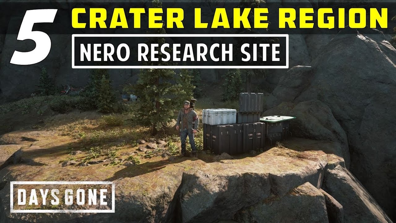 Location of All NERO Research Sites in Crater Lake Region | Days Gone