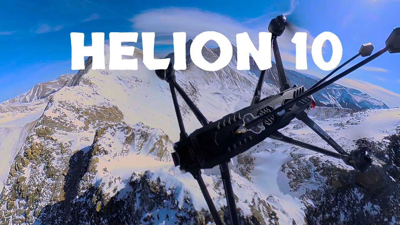 FPV-съемка дальних погружений на горные вершины // Helion 10 // Insta360x5 // GoPro Hero 13