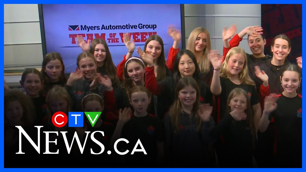 GO Capital Artistic Swimming Club named Team of the Week