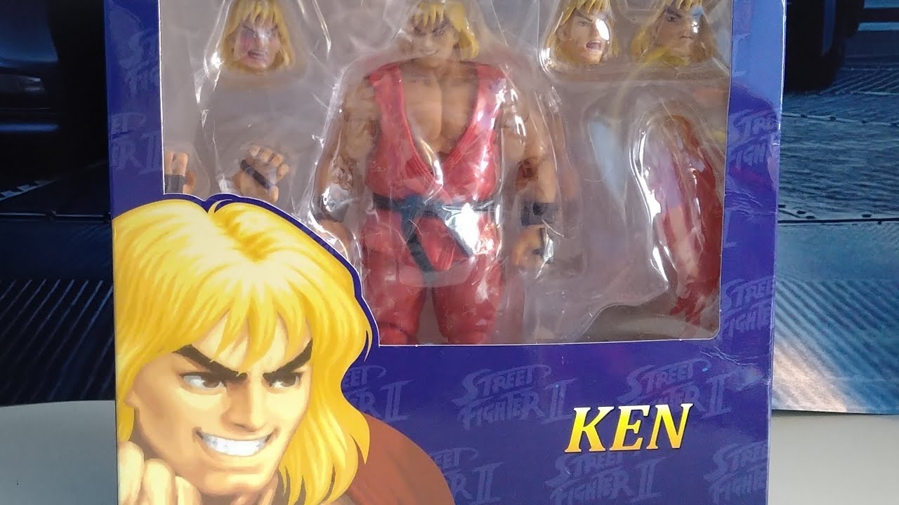 Storm Collectables Street Fighter 2 Ken Bootleg Figure 1/12 Scale.