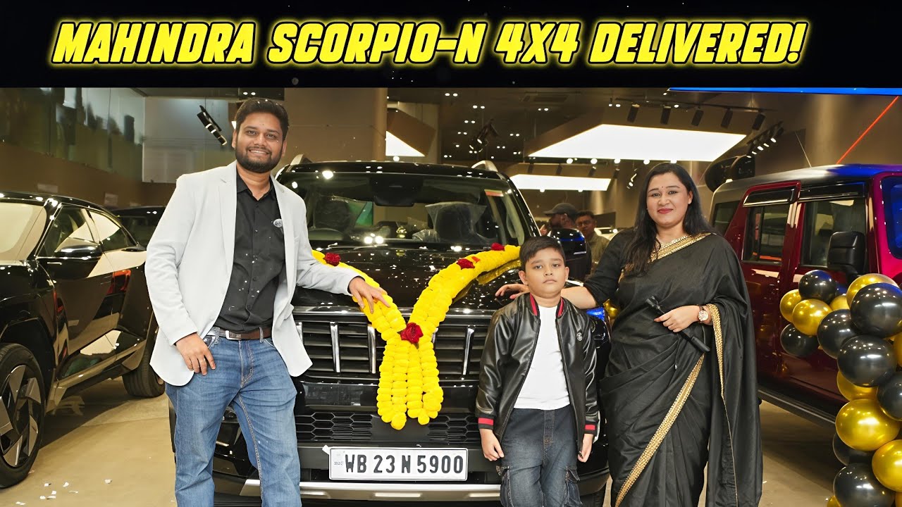 Taking Delivery of Our New Mahindra Scorpio-N Z8L 4X4 AT । Better Living