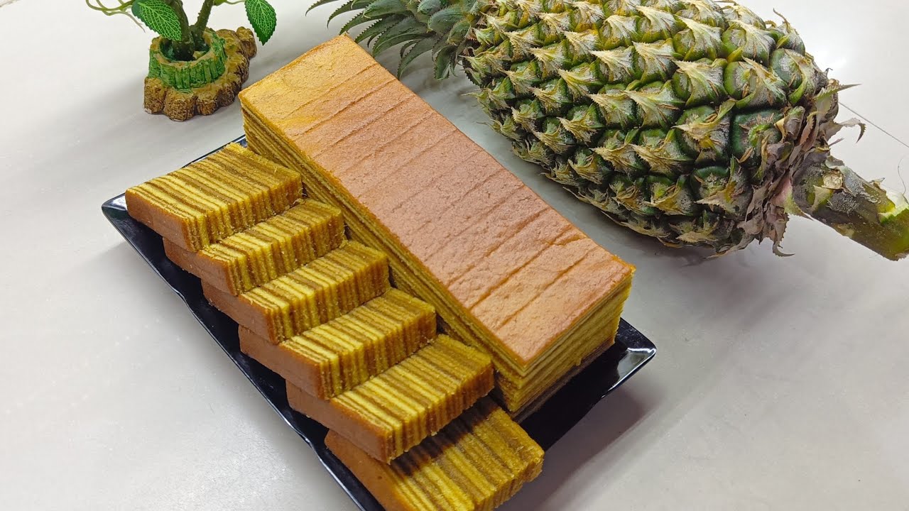 凤梨千层糕！！南洋的风味！！
