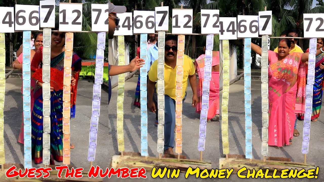 Guess The Number Win Money Challenge 🤔 | Money Win Challenge 🤑/ SK Challenge Video