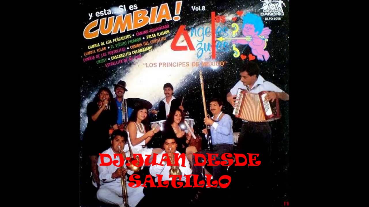 LOS ANGELES AZULES VOL.8( LP COMPLETO Y ESTA SI ES CUMBIA)