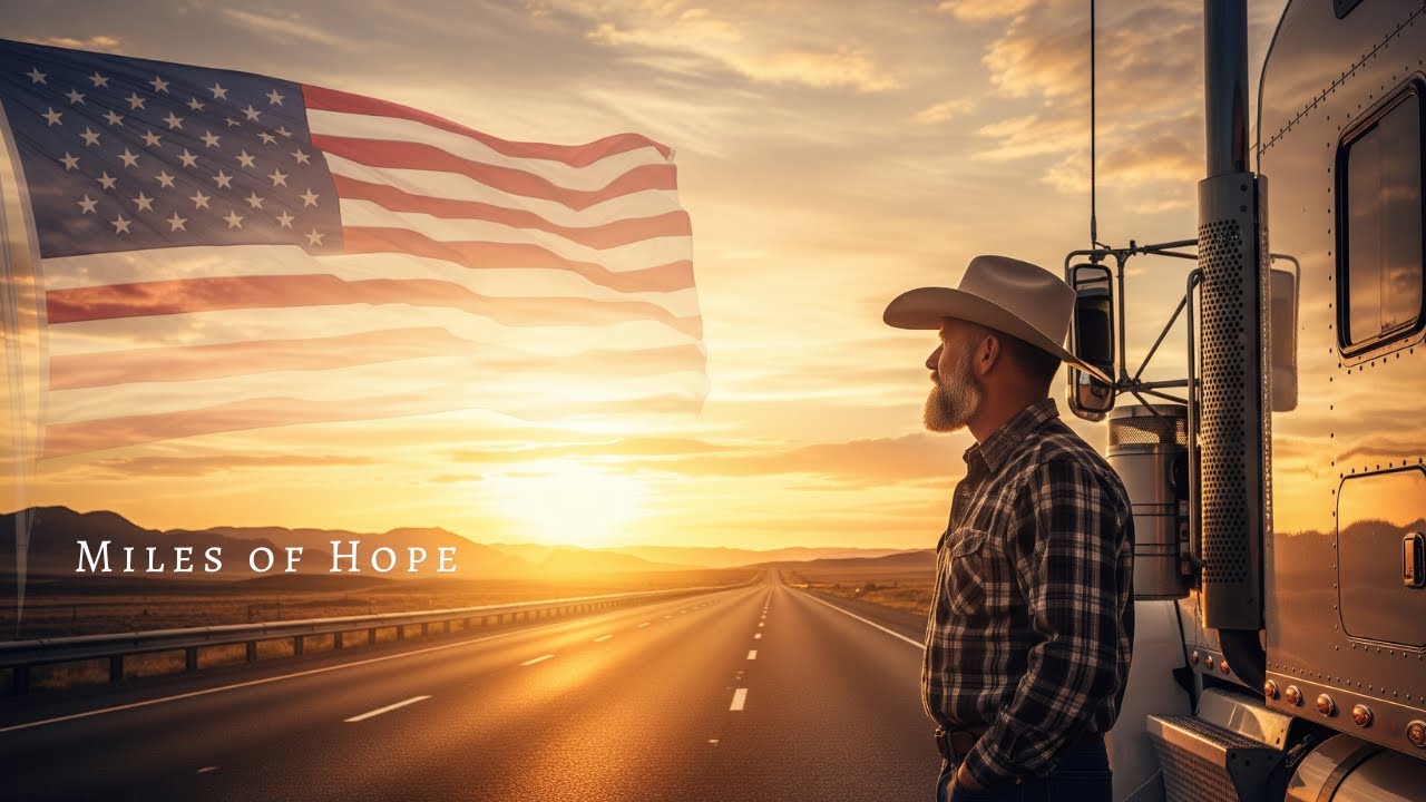 Miles of Hope (The Trucker's Anthem) - Optimistic Country Song for US Truckers
