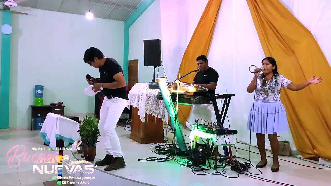 Buenas Nuevas en vivo en cumpleaños del hermano Ernesto