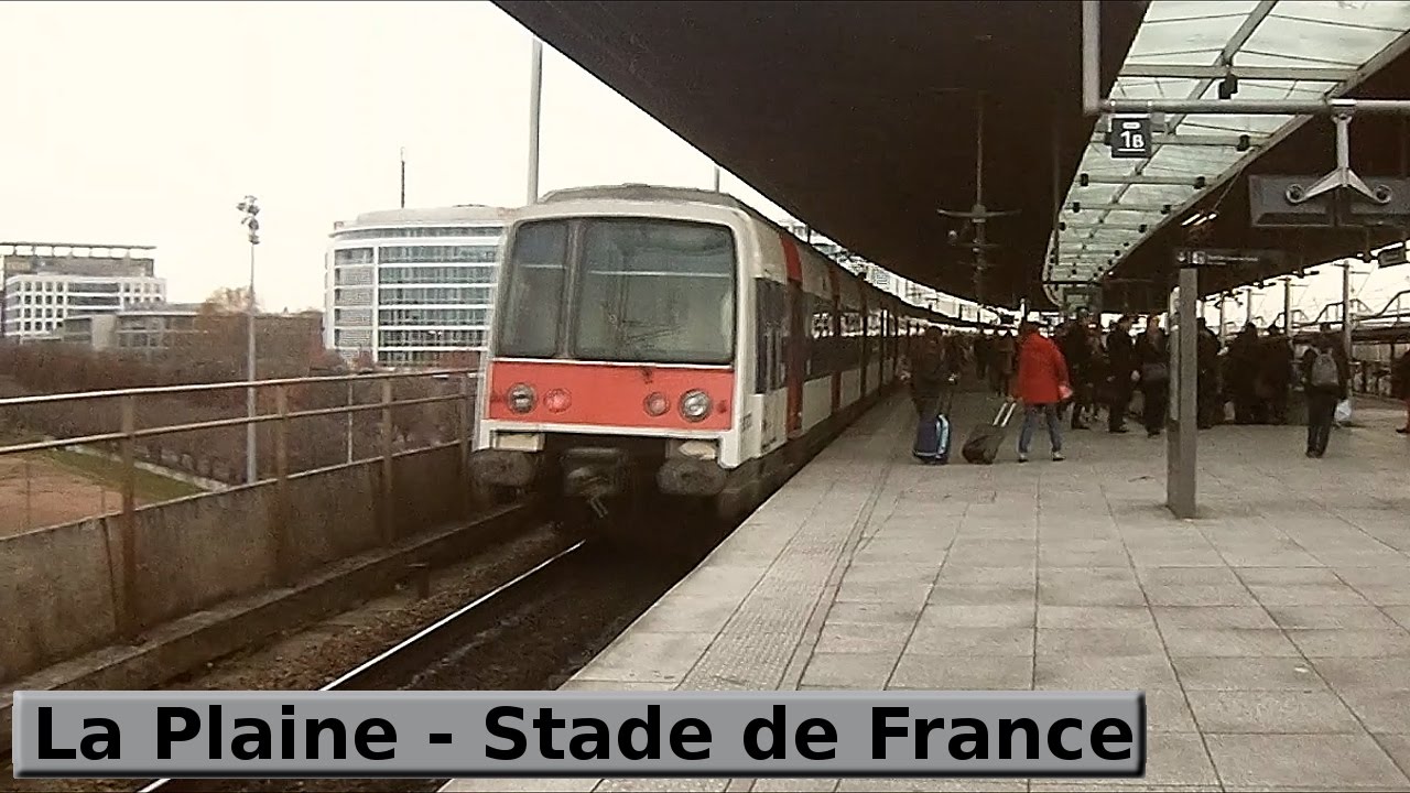 RER B | Париж : La Plaine - Stade de France ( RATP MI79 - MI84 / SNCF Z8100 - Z8400 )