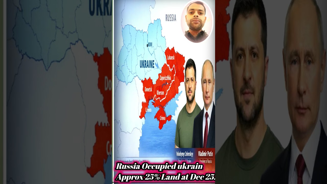 This Much of Ukraine Is Occupied by Russia 🇷🇺⚔️🇺🇦 |  😱”