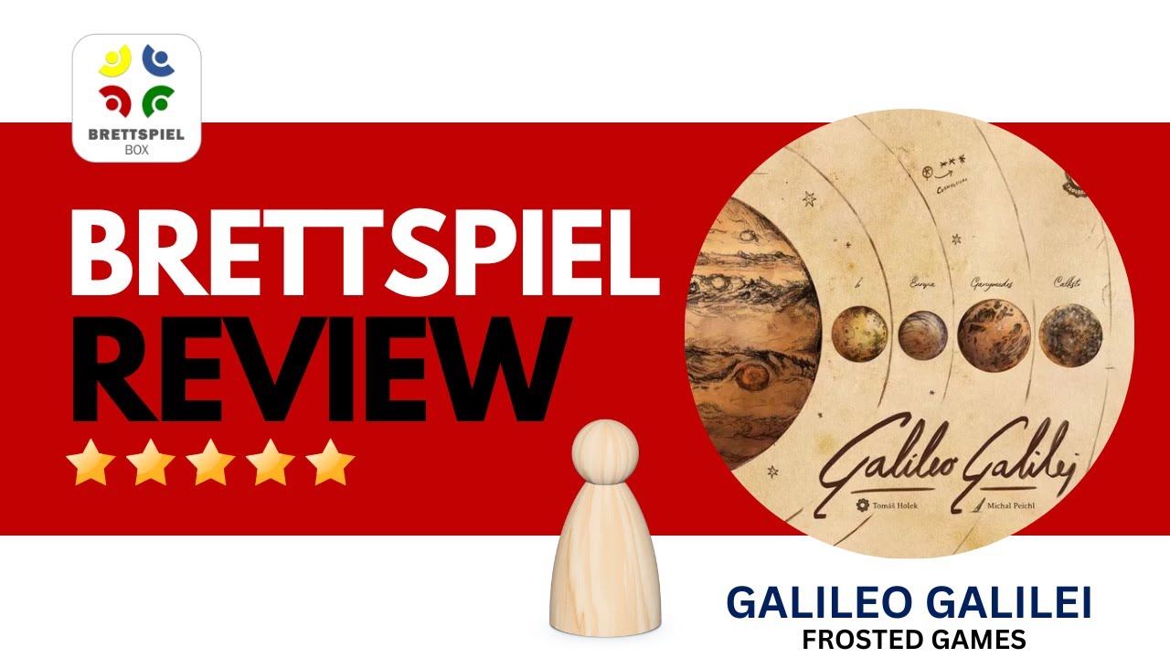 Brettspiel Review - Galileo Galilei der Brettspielbox