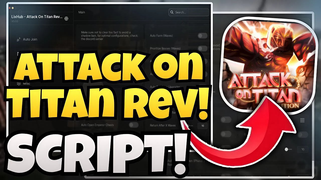 Attack on Titan Revolution SCRIPT - Auto Quest, Kill Aura & Infinite Gas!! (Mobile & PC) NO KEY!