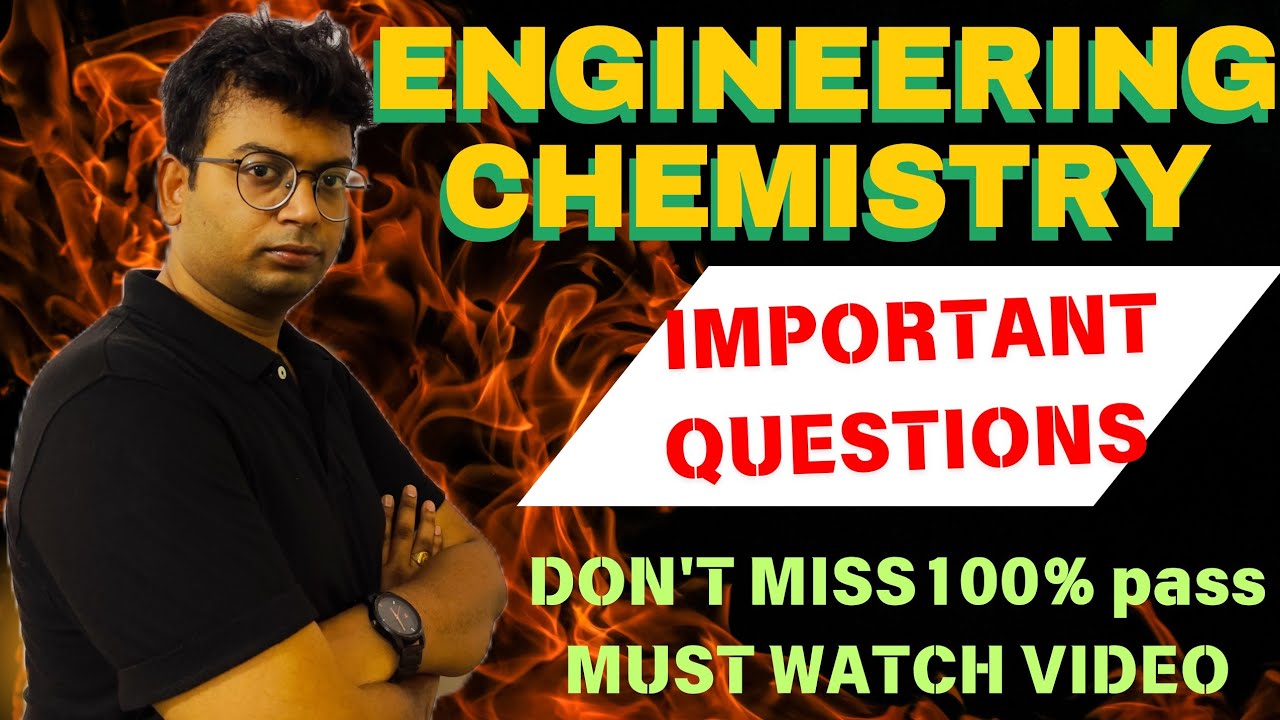 BTECH Engineering chemistry important questions|#btech #btechexams #btech_chemistry #jntuh