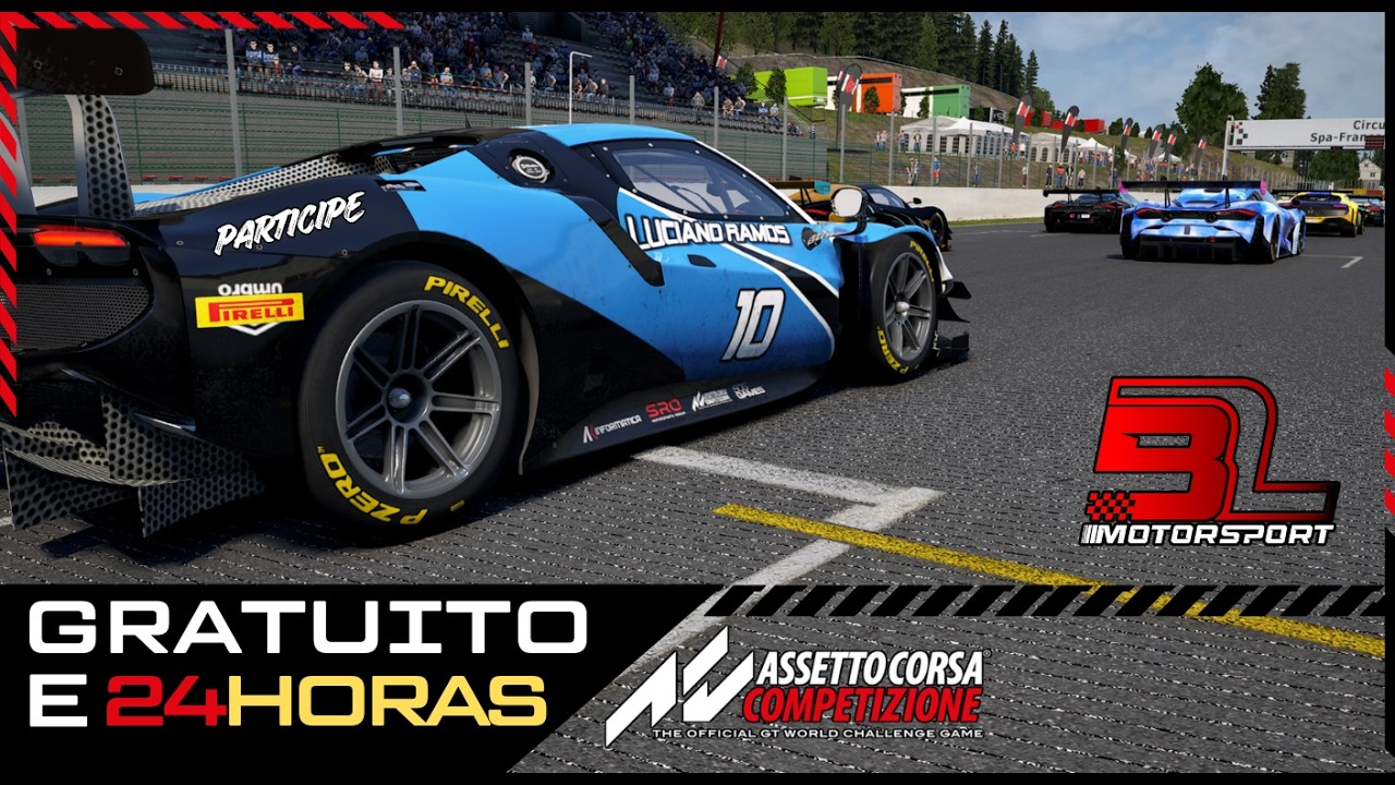 🏁 Campo de Treino ACC  🚥 100% Supervisionado e Gratuito!  ⏱ Dia de SORTEIO #simracing #simulador