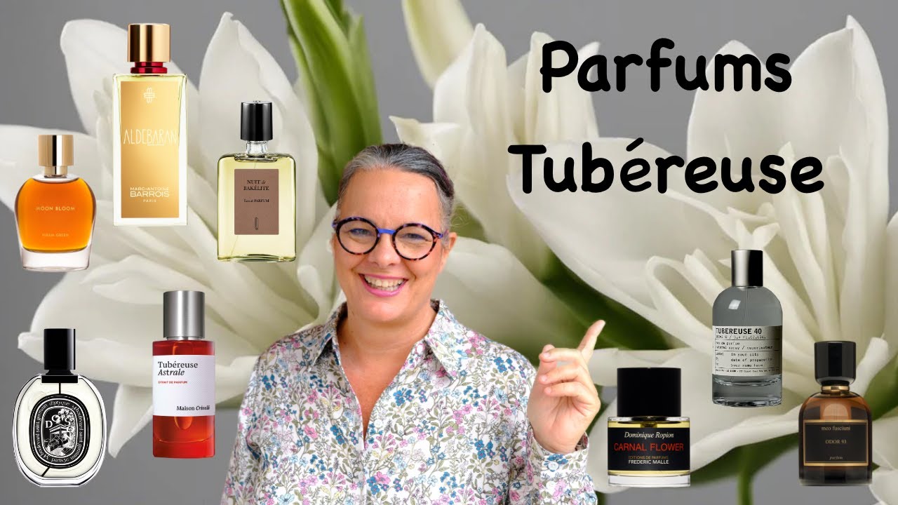Parfums à la tubéreuse: Tubéreuse Astrale, Aldebaran, Tubereuse 40, Moon Bloom, Nuit de Bakélite et+