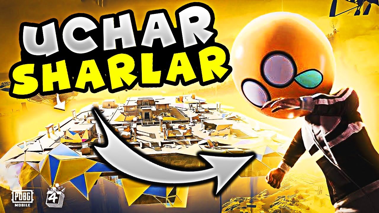 UCHAR SHARLAR PUBG DI NIMA QILDILA/PUBG MOBILE