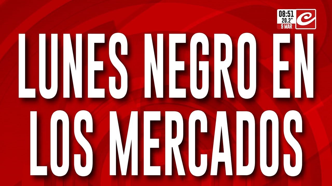 Lunes negro en los mercados: se desploman todas las bolsas del mundo