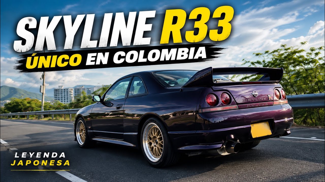 Nissan GtR R33 - Skyline Godzilla - LA LEYENDA RB26