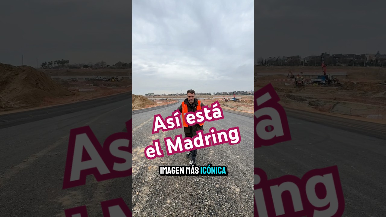 Visita de obras express. As&iacute; est&aacute;n las obras del Madring a 8 leses del GP de Espa&ntilde;a. #f1 #madring