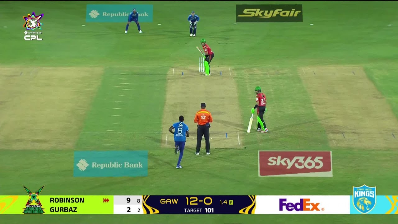 Tim Robinson's EXPLOSIVE debut innings | CPL 2024