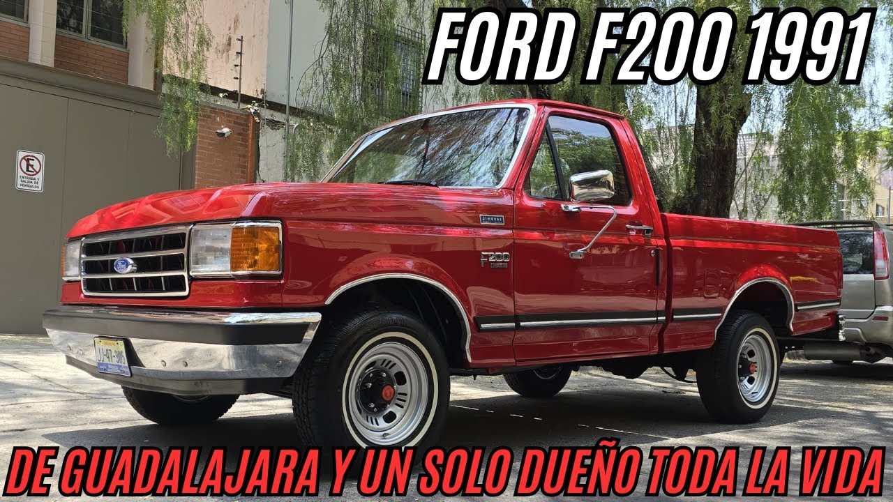 Nos Eligieron Para Encontrar Al Segundo Dueño Para Esta F200 1991. Un Solo Dueño De Toda La Vida.