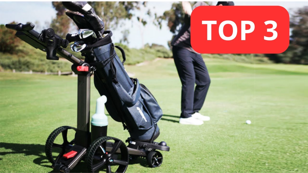 TOP 3 : MEILLEUR CHARIOT DE GOLF 2024