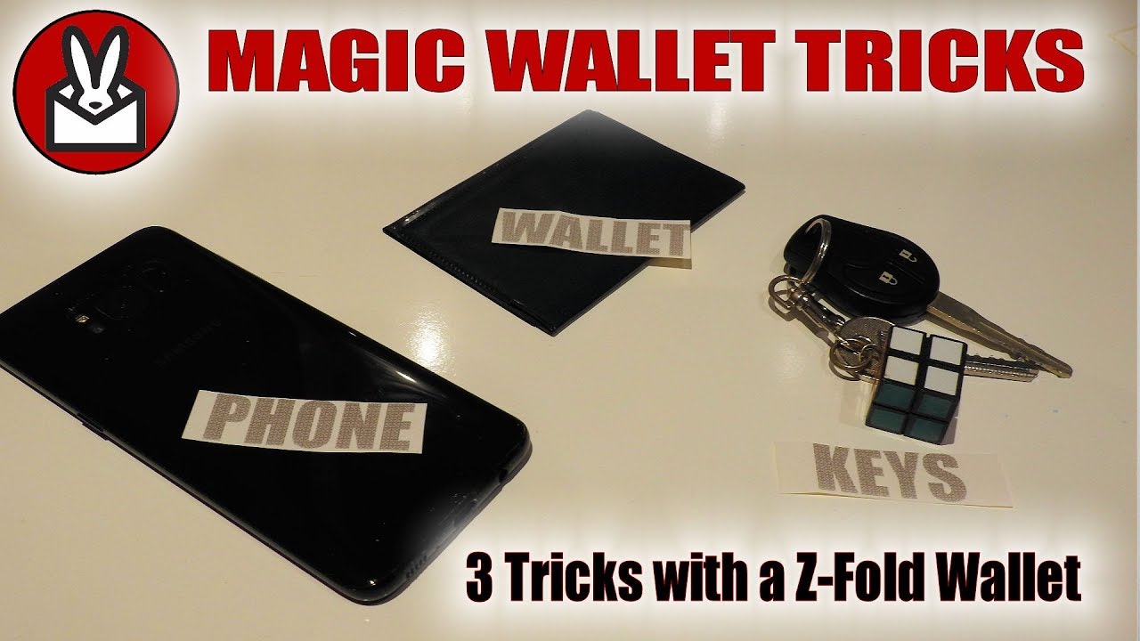 Z Fold Wallet Magic Metalist Trick