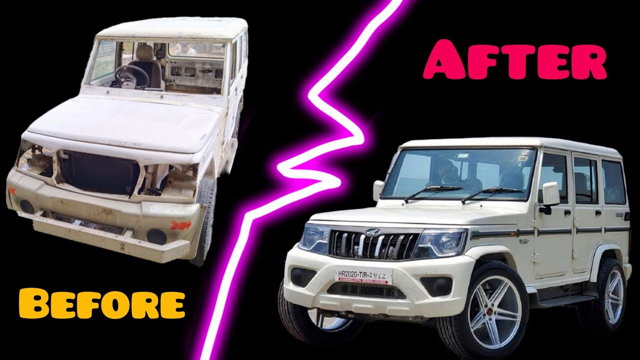 Mahindra  old model bolero fully restore in new model