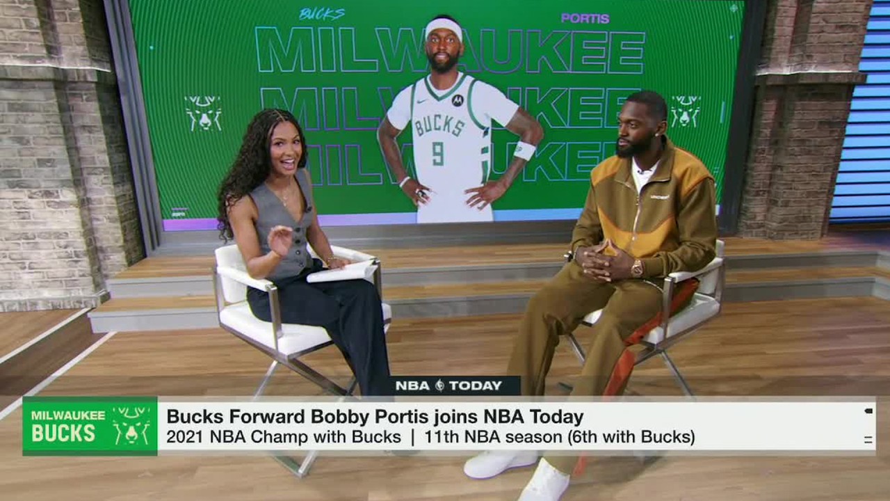 Bobby Portis weighs in on the Milwaukee Bucks: The vibes are great! | NBA Today