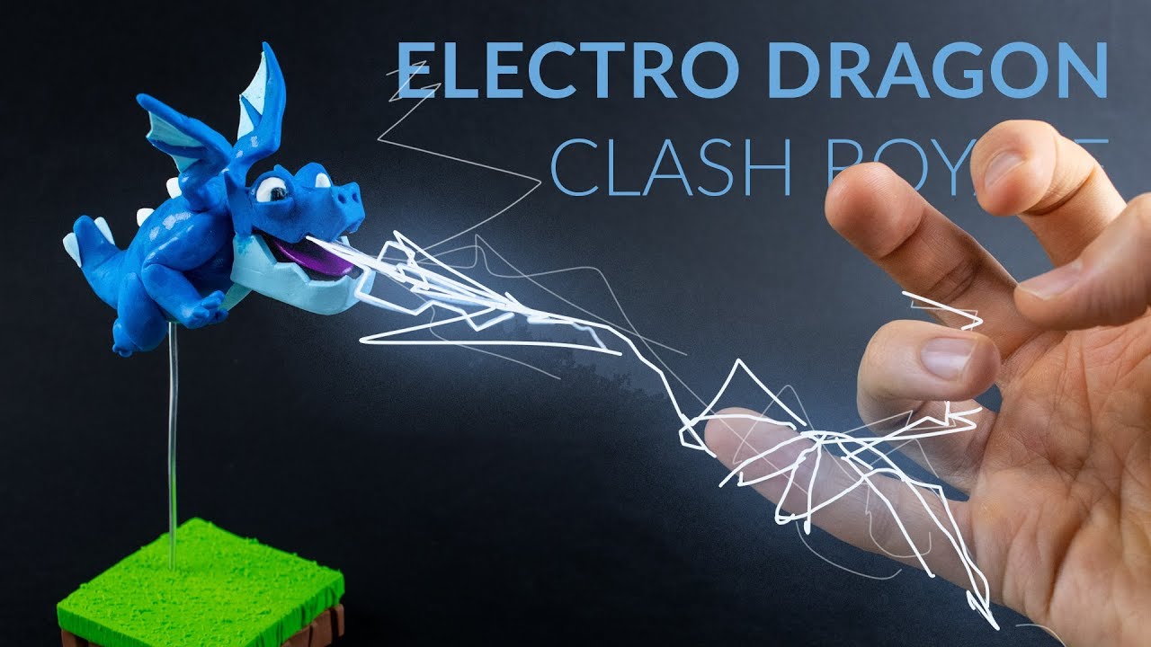 Electro Dragon (Clash Royale) – Polymer Clay Tutorial