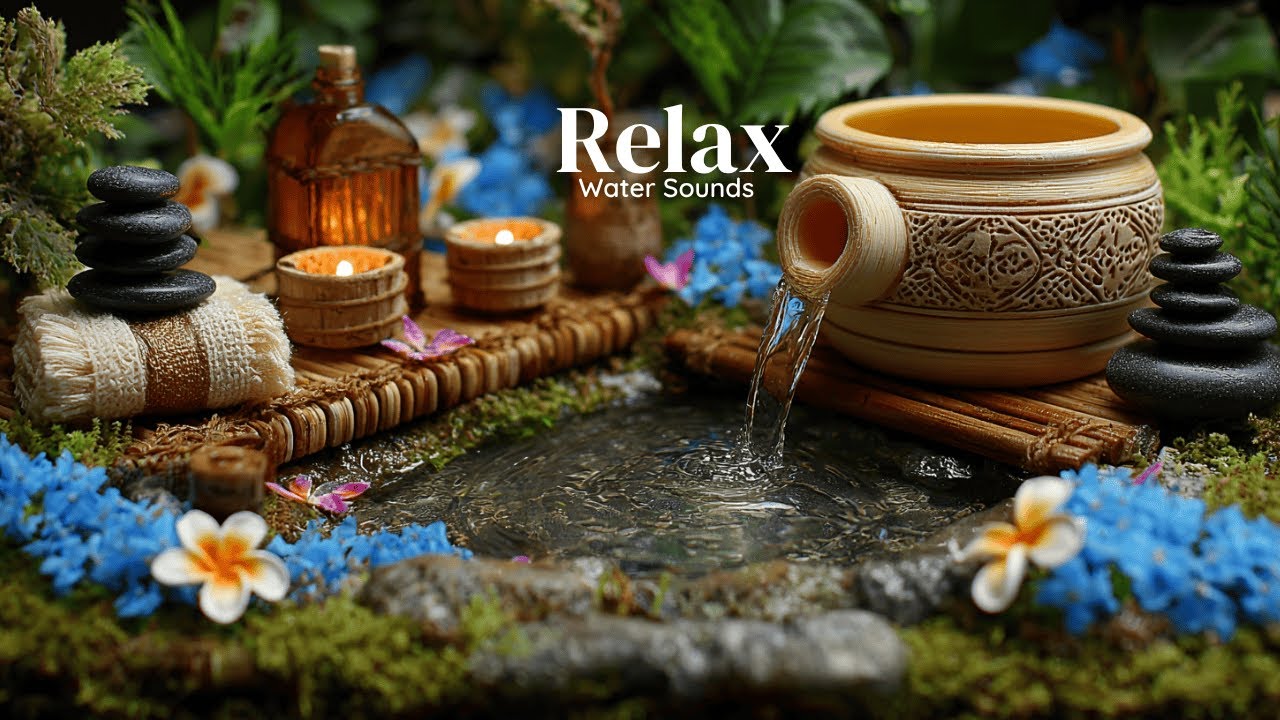 Peaceful Water Sounds 🍃 Relaxing Music | Mental Clarity & Calm