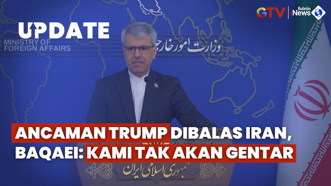 Iran Pasang Badan Hadapi AS, Baqaei Bicara Soal Perang dan Kedaulatan