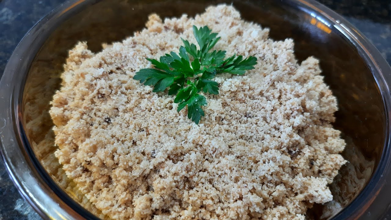 Farofa crocante de alho e cebola para churrasco / Farofa simples