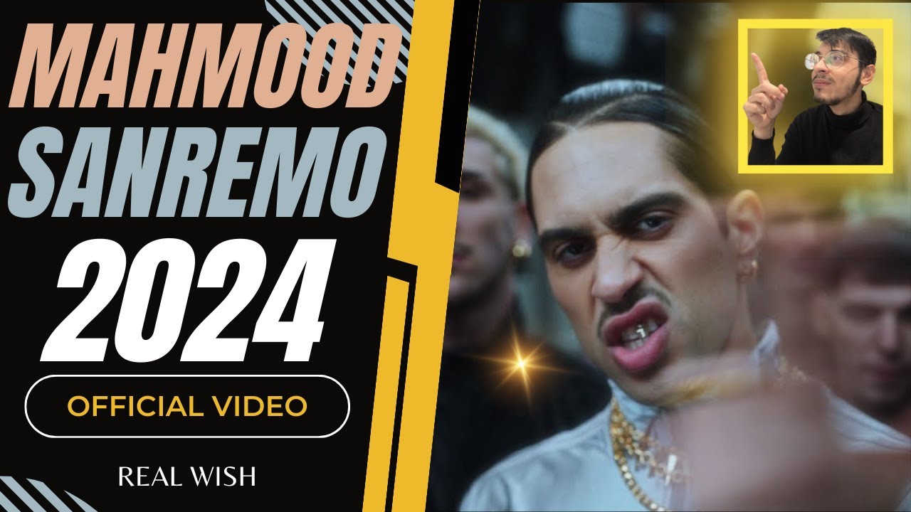 [REACTION VIDEOCLIP] Mahmood - TUTA GOLD (Official Video - Sanremo 2024)