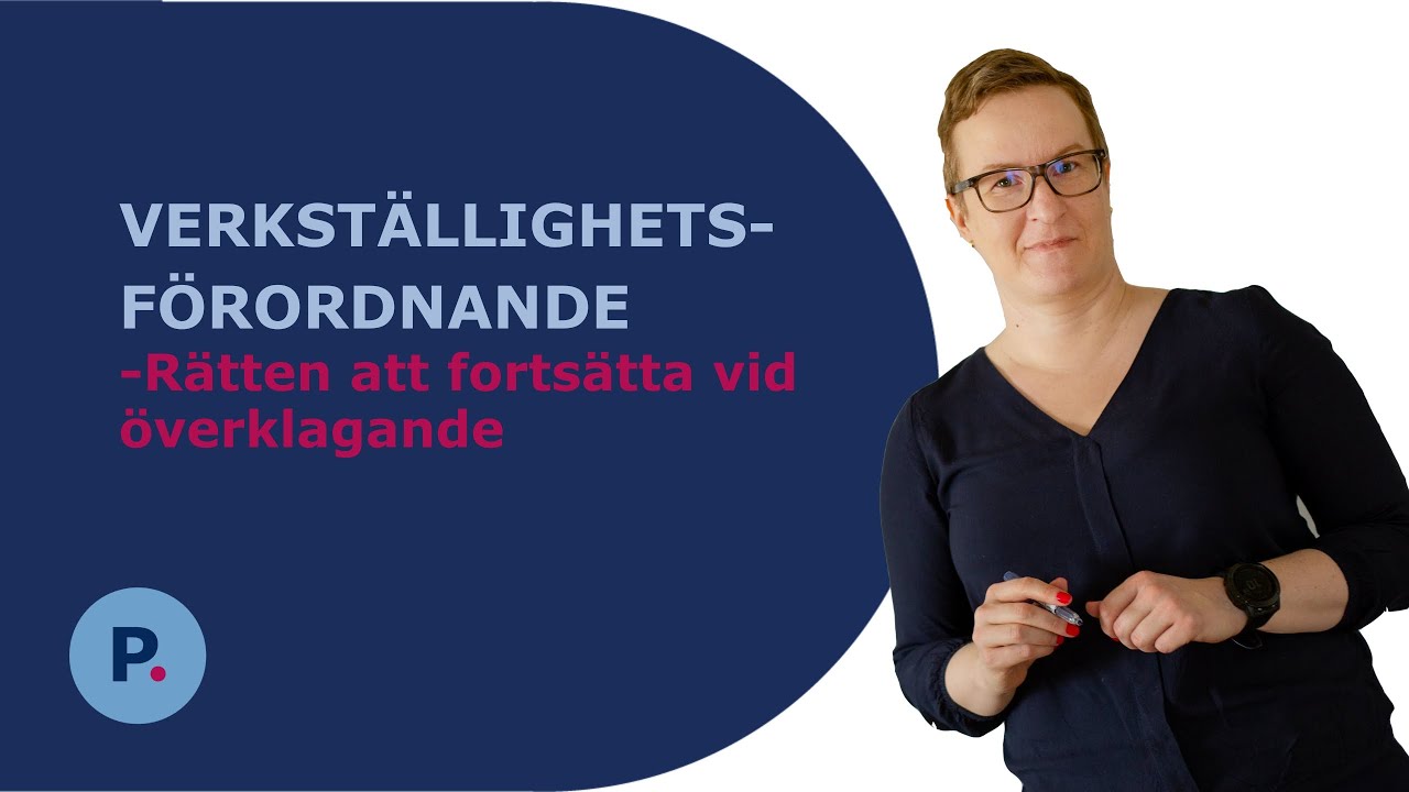 Verkst&auml;llighetsf&ouml;rordnande - vad &auml;r det?