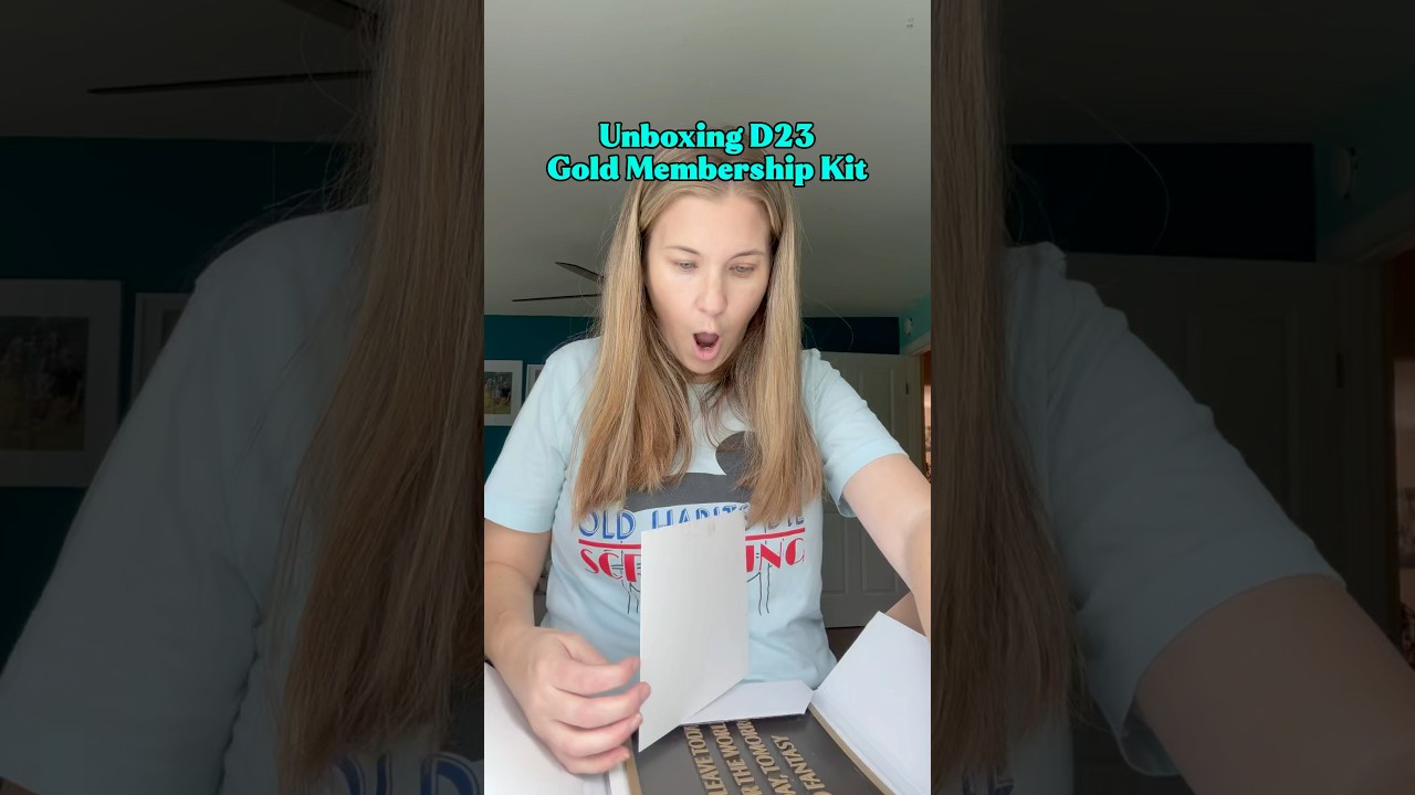 Unboxing my D23 Membership Kit | Disney Membership