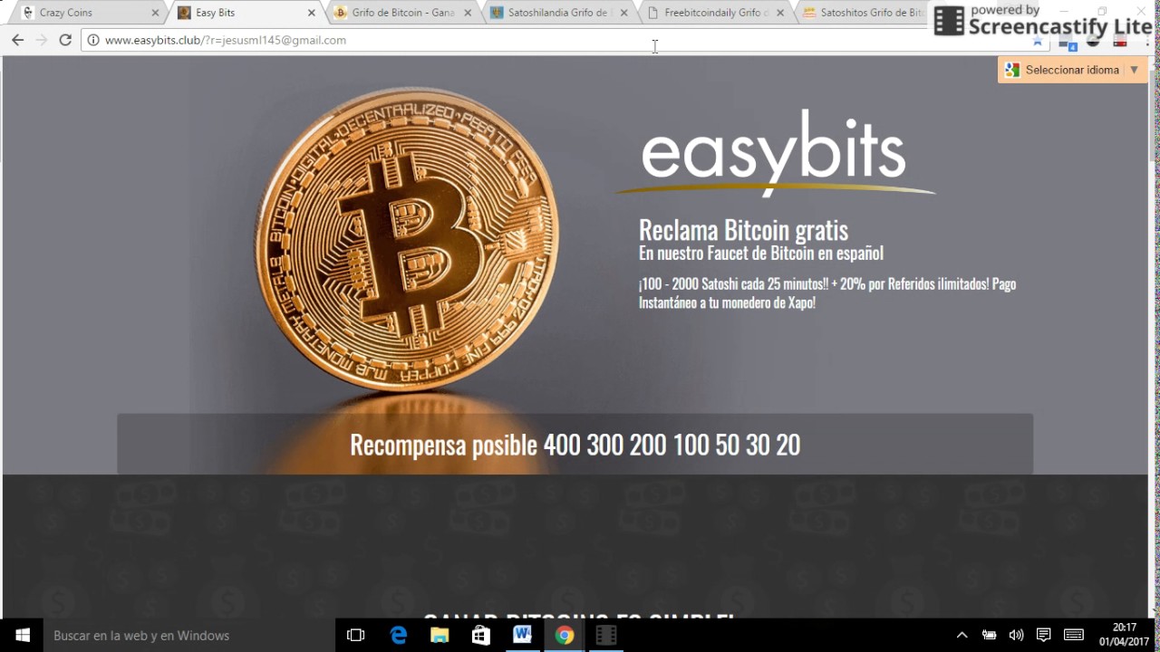 FAUCET QUE PAGAN AL INSTANTE