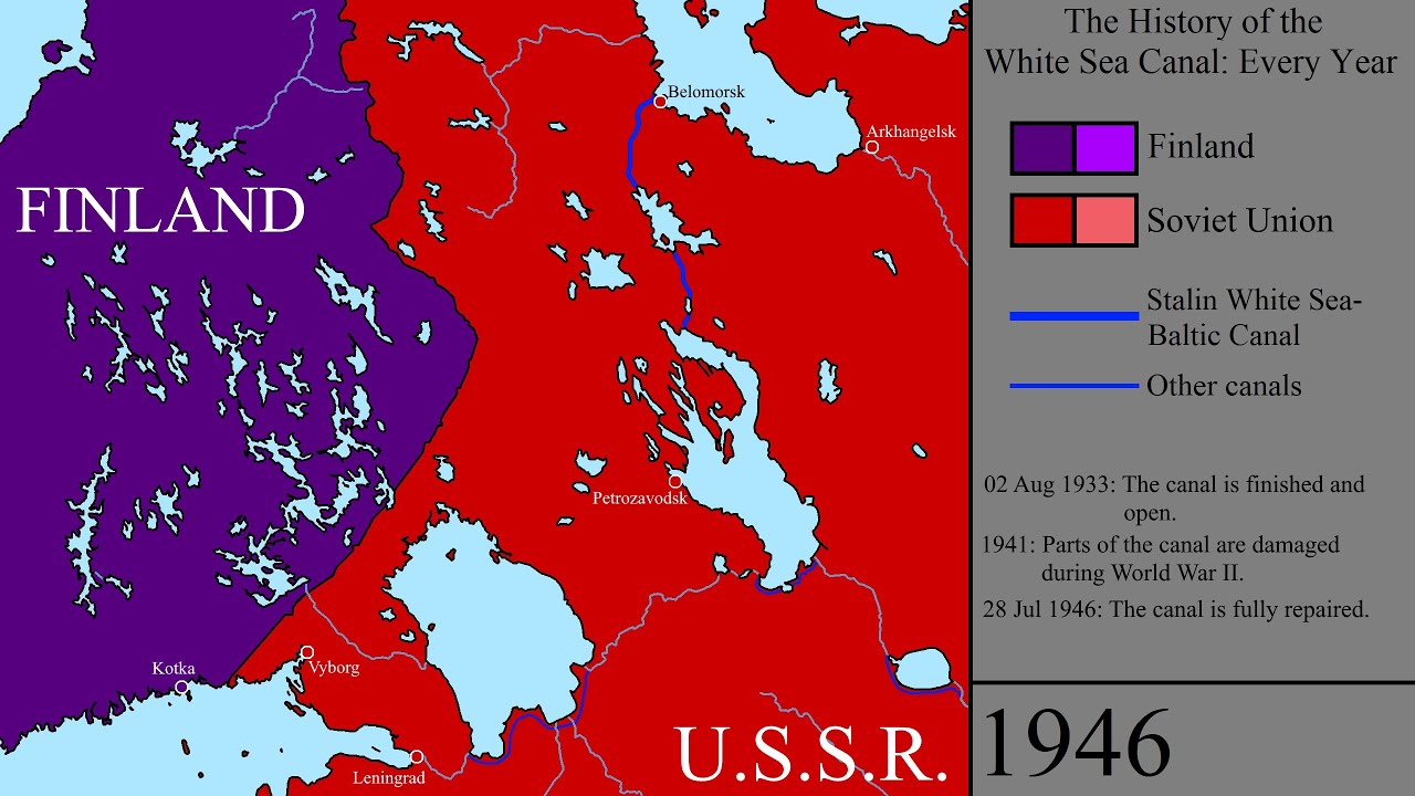 The History of the White Sea Canal: Every Year