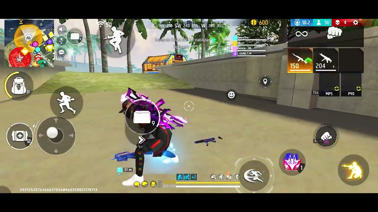 nos paramos de mano con esta escuadra veterana - Free Fire