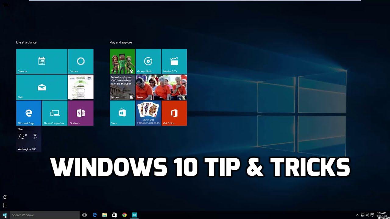 Windows 10 Tip & Tricks