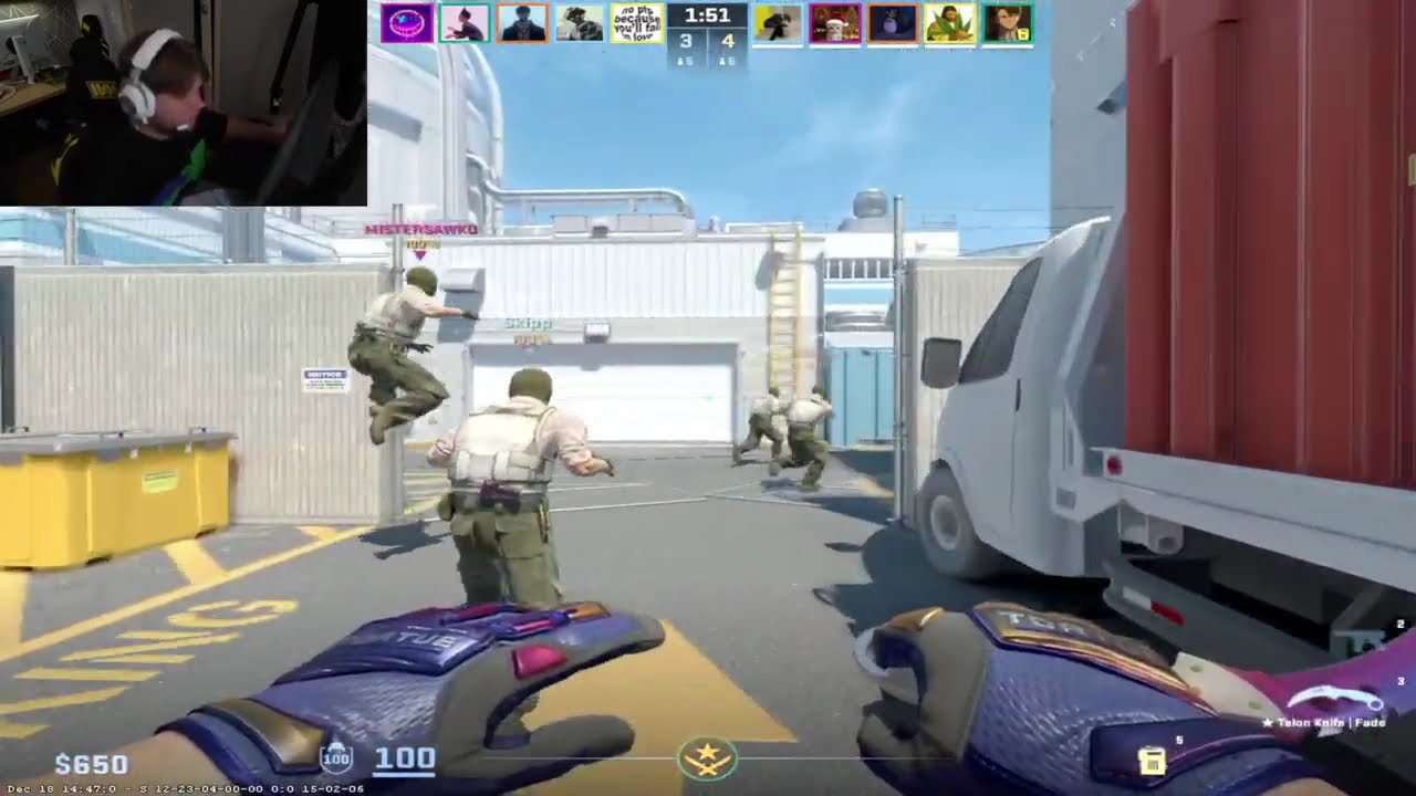 У СИМПЛА ЗАЛИПЛА КЛАВИАТУРА ВО ВРЕМЯ КАТКИ НА FACEIT! CS2