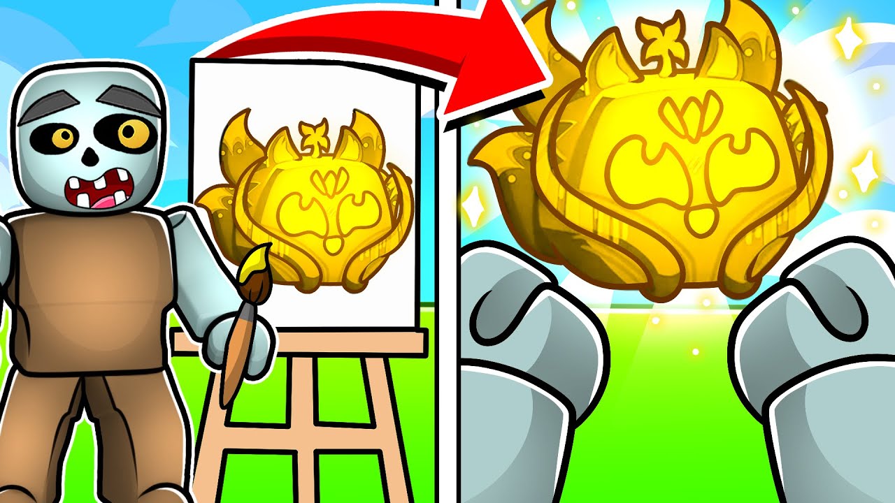 Всё, что мы РИСУЕМ, ОЖИВАЕТ в Blox Fruits...