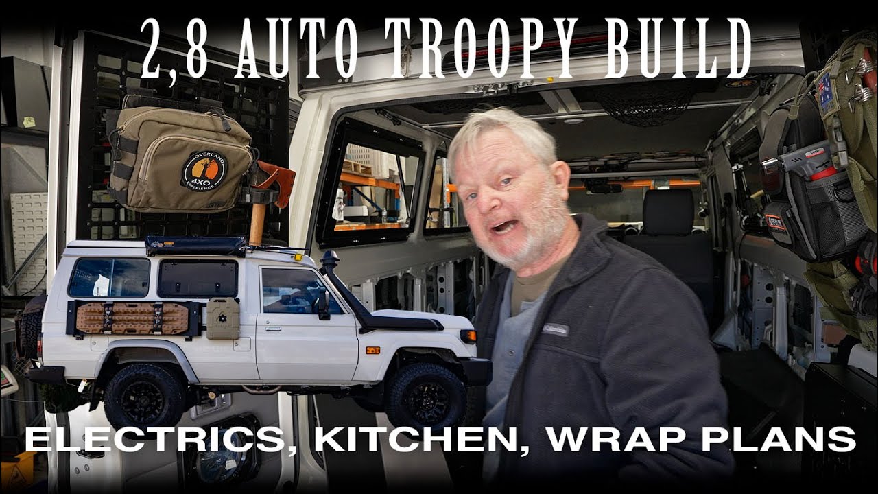 Electrics, Kitchen, Wrap Plans | 2.8 Troopy Build @4xoverland
