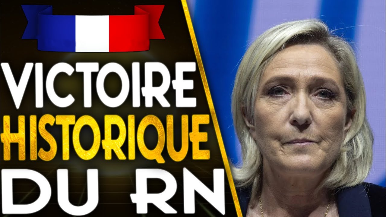 🇫🇷FRANCE - VICTOIRE HISTORIQUE du RASSEMBLEMENT NATIONAL