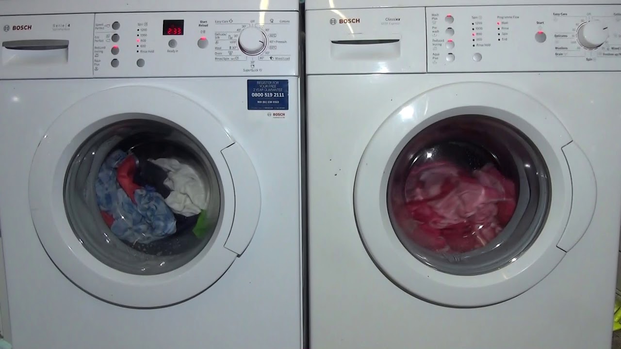 Wash Race No.70 : Bosch classix cotton 60'c reduced ironing